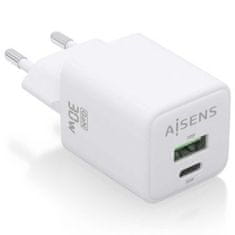 Aisens Stenski Polnilec Aisens ASCH-30W2P037-W Bela 30 W (1 kosov)