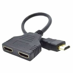 Gembird Adapter HDMI v Dvojni HDMI GEMBIRD DSP-2PH4-04 Črna