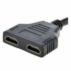 Gembird Adapter HDMI v Dvojni HDMI GEMBIRD DSP-2PH4-04 Črna