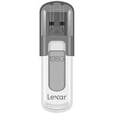 Lexar Ključ USB Lexar JumpDrive V100 Bela Bela/Siva 128 GB