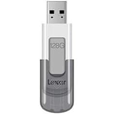 Lexar Ključ USB Lexar JumpDrive V100 Bela Bela/Siva 128 GB