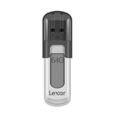 Lexar Ključ USB Lexar JumpDrive V100 Bela/Siva 64 GB