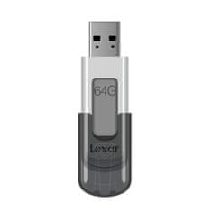 Lexar Ključ USB Lexar JumpDrive V100 Bela/Siva 64 GB