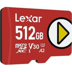 Lexar Kartica Micro SD Lexar LMSPLAY512G-BNNNG 512 GB