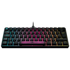 Corsair Tipkovnica Gaming Corsair K65 Črna Qwerty Španska