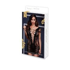 Baci Lingerie Corset Front Čipkasta Mini Oblekica Ena Velikost Baci Lingerie BLW3126 Črna (Ena velikost)