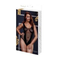 Baci Lingerie Mrežasti Jacquard V Tedi Ena Velikost Baci Lingerie BW3134-BLKOS Črna Ena velikost