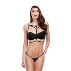 Baci Lingerie Komplet Spodnjega Perila Baci Lingerie Harness Črna 2 Kosi (Ena velikost)