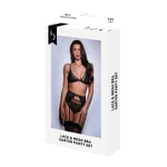 Baci Lingerie Komplet Spodnjega Perila Baci Lingerie Črna 3 Kosi (M/L)