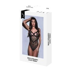 Baci Lingerie Telo Baci Lingerie Sexy Strappy Lace Črna S/M