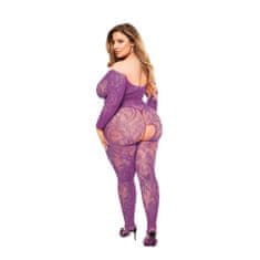 Baci Lingerie Ženski pajac Baci Lingerie Bodystocking (Queen)