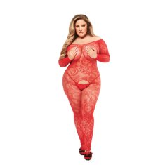 Baci Lingerie Ženski pajac Baci Lingerie Bodystocking (Queen)