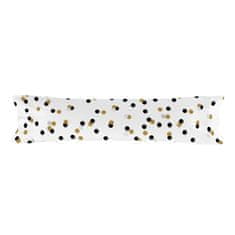 Happy Friday Vzglavnik HappyFriday Blanc Golden Dots Pisana 45 x 155 cm