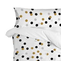 Happy Friday Vzglavnik HappyFriday Blanc Golden Dots Pisana 45 x 155 cm