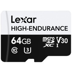 Lexar Kartica Micro SD Lexar High-Endurance 64 GB