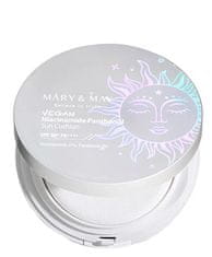 MÁRY & MAY Zaščita pred soncem SPF 50+ Vegan Niacinamide Panthenol (Sun Cushion) 25 g