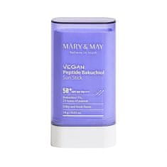 MÁRY & MAY Sončna palica SPF 50+ Vegan Peptide Bakuchiol (Sun Stick) 18 g