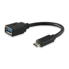 Equip Adapter USB-C v USB Equip 133455 Črna 15 cm