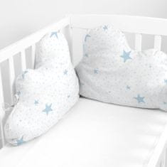 Happy Friday Zaščita jaslic HappyFriday Basic Kids Little star Modra 60 x 40 cm