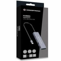 Conceptronic USB Hub Conceptronic HUBBIES13G Siva (1 kosov)