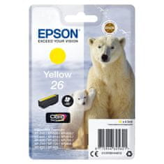 Epson Katuša s Črnilom Izvirna Epson C13T26144012 Rumena