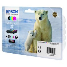 Epson Katuša s Črnilom Izvirna Epson C13T26164010