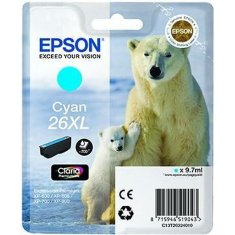 Epson Katuša s Črnilom Izvirna Epson C13T26324012 Cian