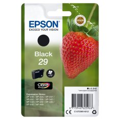 Epson Katuša s Črnilom Izvirna Epson 29 K Črna