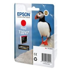 Epson Katuša s Črnilom Izvirna Epson T3247 Red Črna Rdeča