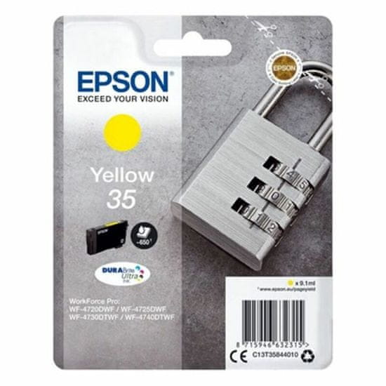 Epson Katuša s Črnilom Izvirna Epson 35XL Rumena