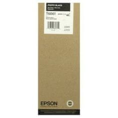 Epson Katuša s Črnilom Izvirna Epson Cartucho T606100 negro foto Črna