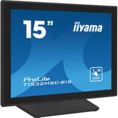 iiyama Monitor Iiyama ProLite T1532MSC-B1S 15" XGA 50 - 60 Hz