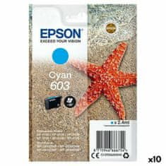 Epson Katuša s Črnilom Izvirna Epson XP-2100, 3100, 4100 / WF-2830DWF, 2850DW - Nº 603 Cian (10 kosov)