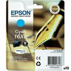 Epson Katuša s Črnilom Izvirna Epson DURABRITE ULTRA INK - Nº16XL Cian (10 kosov)