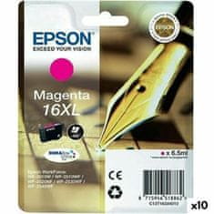 Epson Katuša s Črnilom Izvirna Epson DURABRITE ULTRA INK - Nº16XL Magenta (10 kosov)