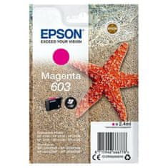 Epson Katuša s Črnilom Izvirna Epson XP-2100, 3100, 4100 / WF-2830DWF, 2850DW - Nº 603 Magenta (10 kosov)