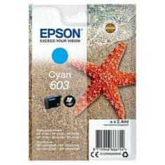 Epson Katuša s Črnilom Izvirna Epson XP-2100, 3100, 4100 / WF-2830DWF, 2850DW - Nº 603 Cian (10 kosov)