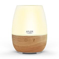 Adler Aroma difuzor Adler AD 7967, ultrazvočni, za prostore do 25 m2, rjava/bela barva