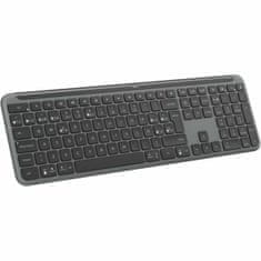 Logitech Tipkovnica Logitech Siva Qwerty Španska QWERTY