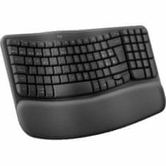 Logitech Tipkovnica Logitech Siva Qwerty Španska QWERTY