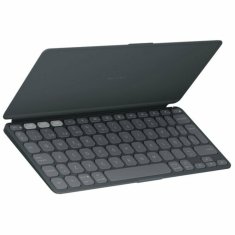 Logitech Tipkovnica Logitech Črna Qwerty Španska QWERTY