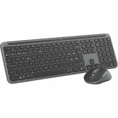 Logitech Tipkovnica Logitech Siva Qwerty Španska QWERTY