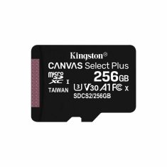 Kingston Spominska Kartica Micro SD z Adapterjem Kingston Canvas Select Plus 256GB 256 GB