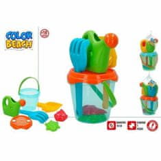 Colorbaby Vedro za na plažo Colorbaby Modra Oranžna 18 cm