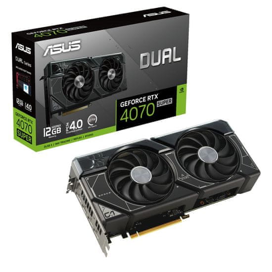 ASUS Grafična Kartica Asus Dual RTX 4070 SUPER 12 GB GDDR6X