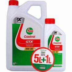 Castrol Motorno Olje za avtomobile Castrol GTX 5W 30 6 L