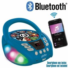 Lexibook Predvajalnik CD/MP3 Lexibook Avengers Bluetooth 5.0 Modra