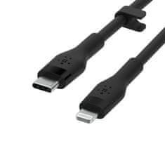 Belkin Kabel iz USB-C v Lightning Belkin CAA009BT1MBK Črna 1 m (1 kosov)