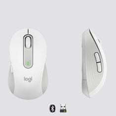 Logitech Miška Brezžična Logitech Signature M650 Bela