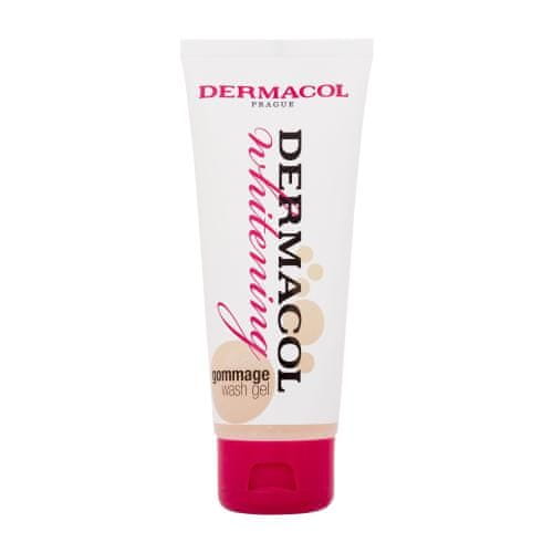 Dermacol Whitening Gommage Wash Gel čistilni gel z mikrodelci proti pigmentnim lisam za ženske